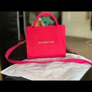 Brandon Blackwood canvas red bag